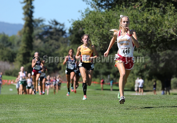 2015SIxcHSSeeded-286.JPG - 2015 Stanford Cross Country Invitational, September 26, Stanford Golf Course, Stanford, California.